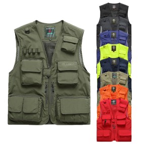 Fishing Vest Manufacturer - Men's Utility Fishing Mountain Photography Climbing Waistcoat