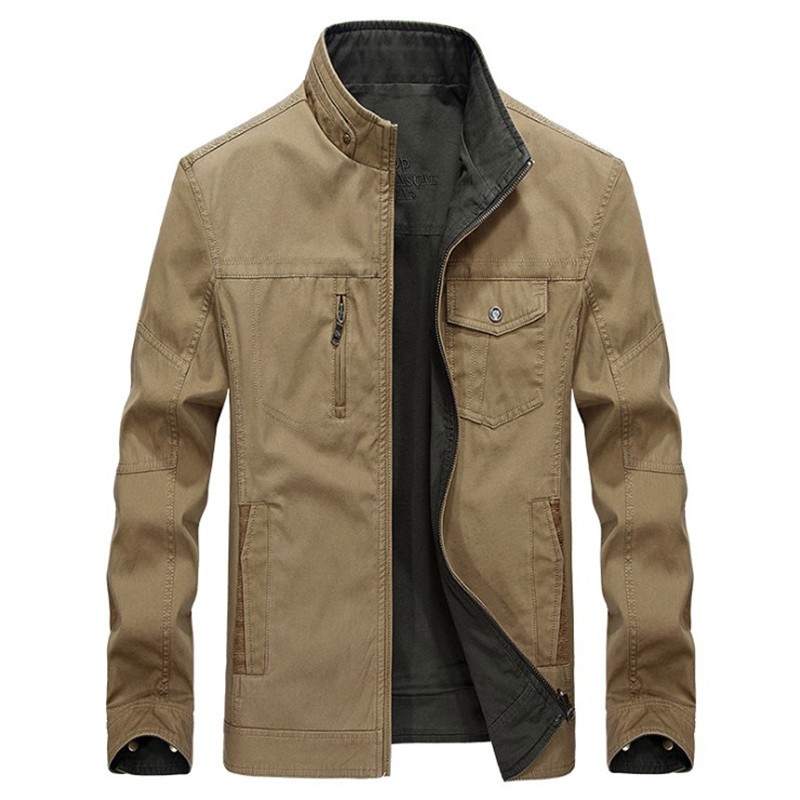 Reversible Jackets Manufacturer - 2021 Spring Fashion Men's Classic Reversible Jacket Coat