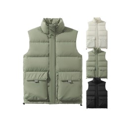 Sleeveless Puffer Coat Manufacturer - High Quality Unisex Duck's Down Filled Personalized Waistcoat