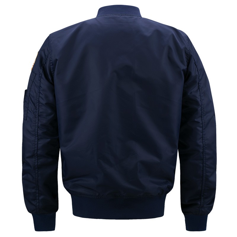 Vintage Bomber Jacket Factory - Custom Logo Quilted Lining Baseball Coat Windbreaker Wholesales