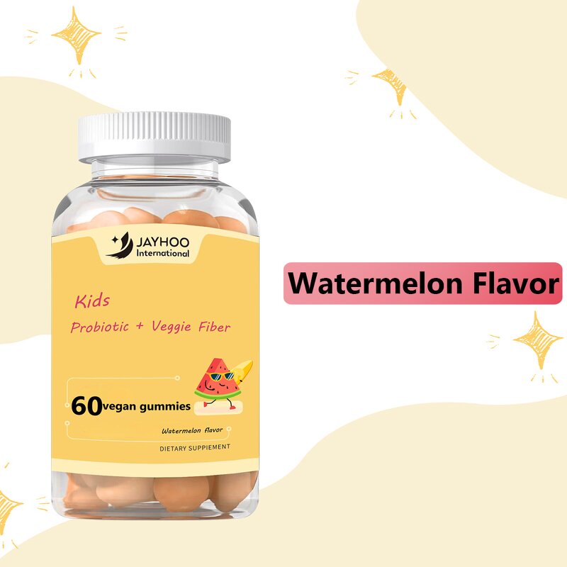 Children's Probiotics Gummies Manufacturer - Vegetarian Dietary Fiber with Vitamin C for Digestion Support