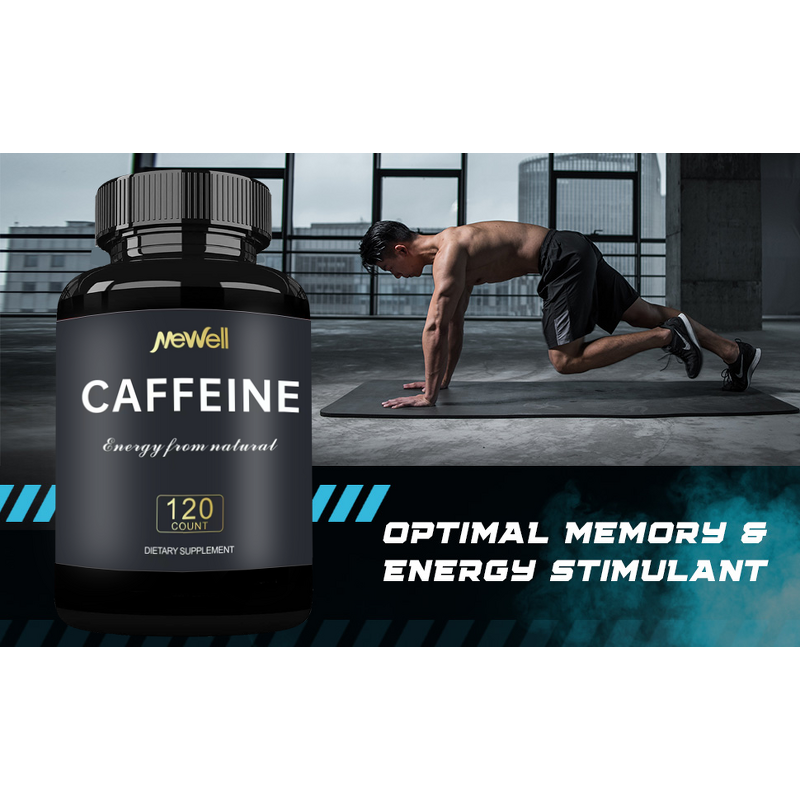 Caffeine Capsules Manufacturer - Natural Energy Mixtures & Extracts, No Additives