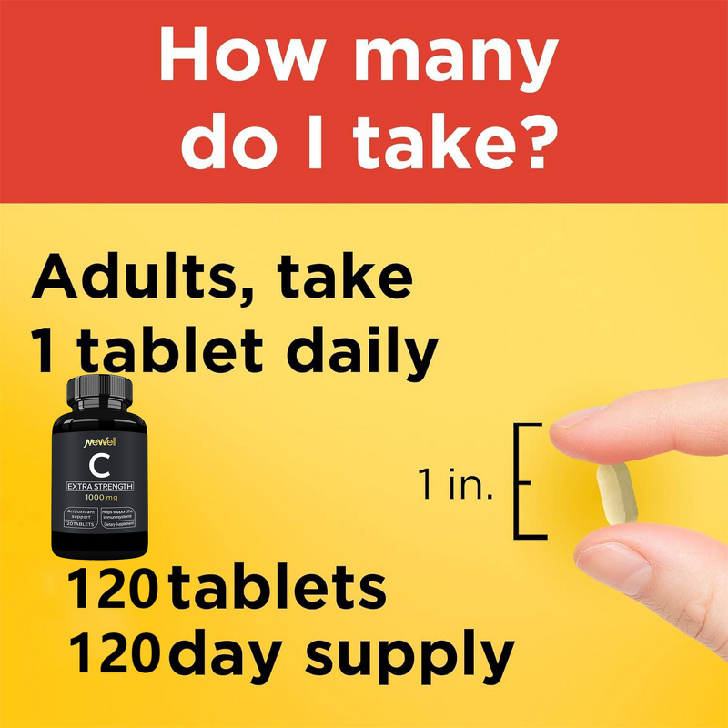 Vitamin C Tablets Manufacturer - Organic 120 Capsules for Adult Digestion & Mood