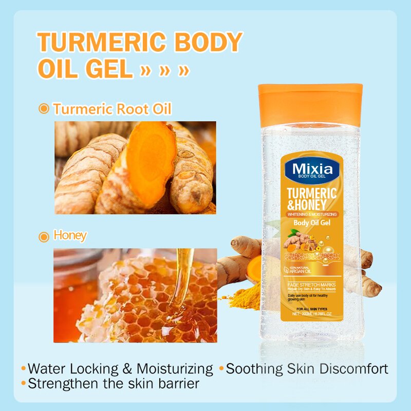 Papaya Massage Oil Manufacturer - Turmeric-Enhanced for Full Body & Hair Care