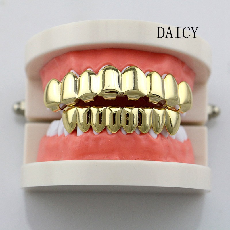 Teeth Grillz Supplier - Custom Men Hip Hop Plain Teeth Grillz