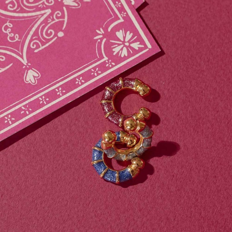 Clip On Earrings Supplier - Vintage Stainless Steel Ear Cuff Earrings