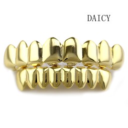 Teeth Grillz Supplier - Custom Men Hip Hop Plain Teeth Grillz