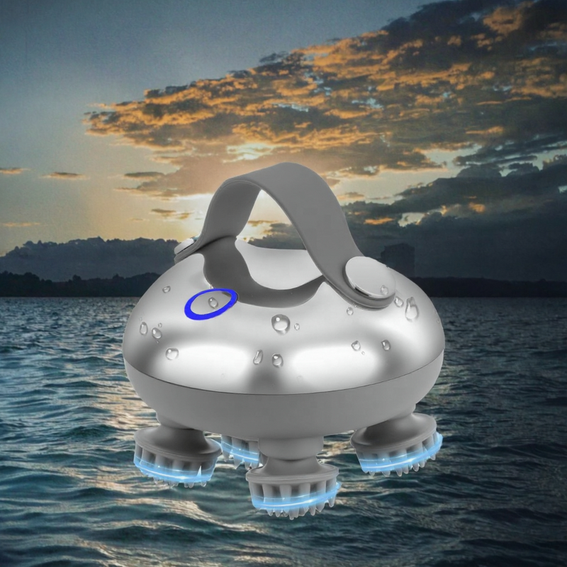 Portable Scalp Masser Manufacturer - Waterproof Electric Brush for Head & Body Cleansing