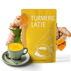 Turmeric Coffee Manufacturer - Instant Powder with Mushrooms Extract