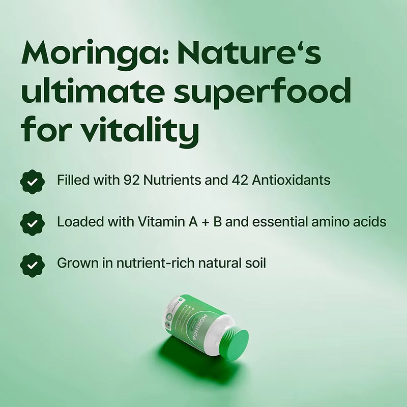 Moringa Powder Manufacturer - Pure Nutrient-Rich Antioxidant Superfood Capsules