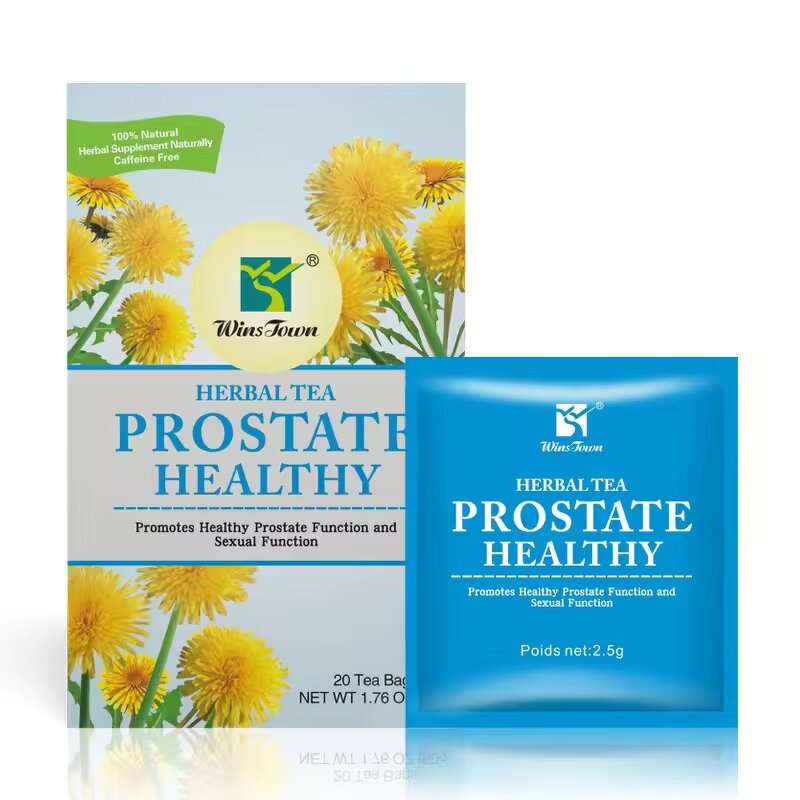 Organic Herbal Tea for Prostate Health - Natural Supplement in Teabags