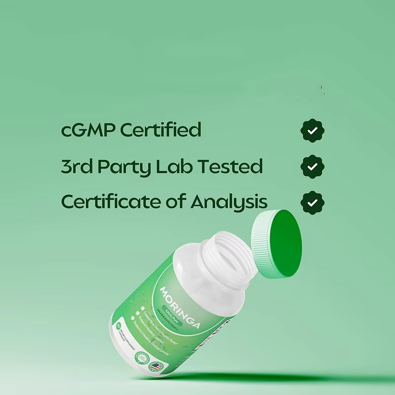 Moringa Powder Manufacturer - Pure Nutrient-Rich Antioxidant Superfood Capsules