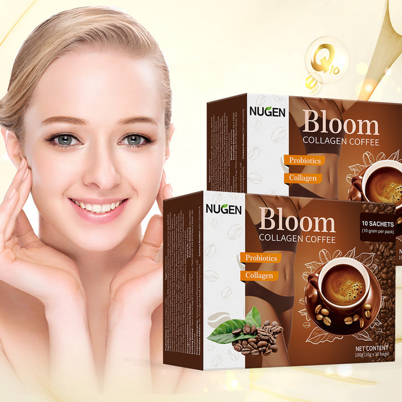 Collagen Powder Manufacturer - Instant Coffee Drink for Weight Loss with Herbal Supplements