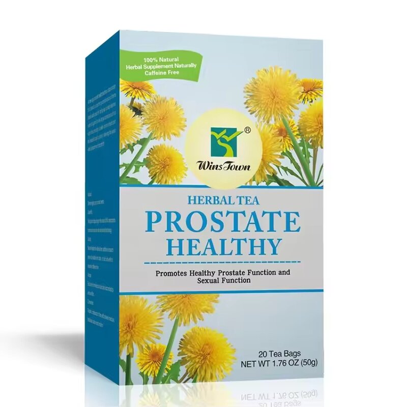 Organic Herbal Tea for Prostate Health - Natural Supplement in Teabags