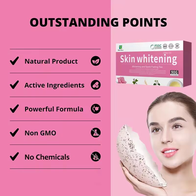 Skin Whitening Tea Manufacturer - Herbal Beauty Supplement for Dark Spots & Glowing Skin