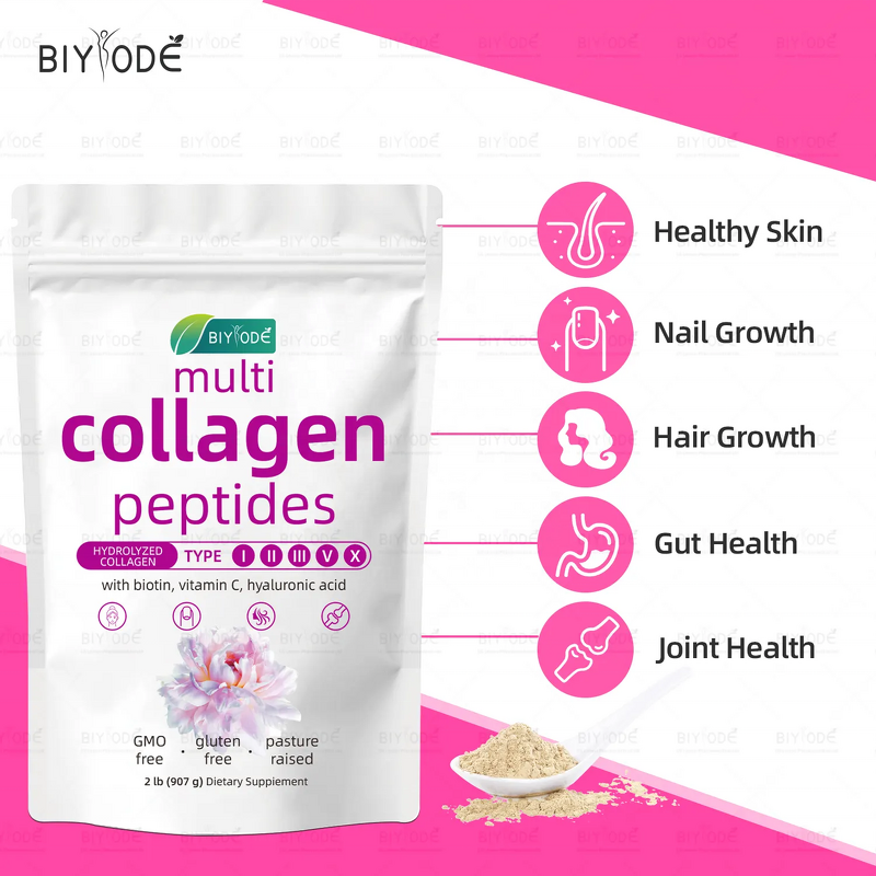 Multi-Collagen Powder Supplement Manufacturer - Custom Logo for Healthcare