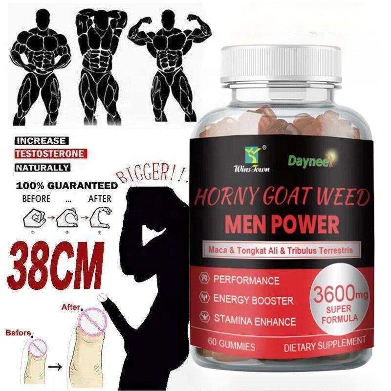 Horny Goat Weed Gummies Manufacturer - OEM Custom Energy Supplements for Men