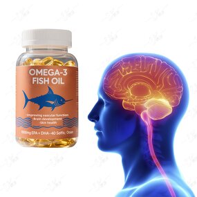 Fish Oil Softgel Manufacturer - Omega-3 EPA DHA for Immune, Brain & Heart Health Support