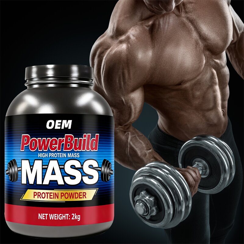 Whey Protein Powder Manufacturer - OEM/ODM High Protein Muscle Gainer for Sports Supplements