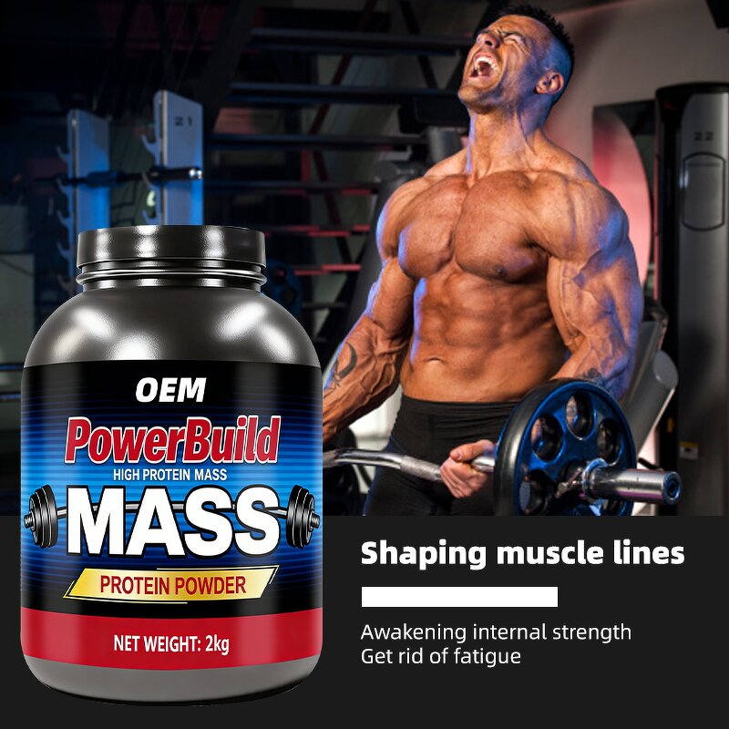 Whey Protein Powder Manufacturer - OEM/ODM High Protein Muscle Gainer for Sports Supplements