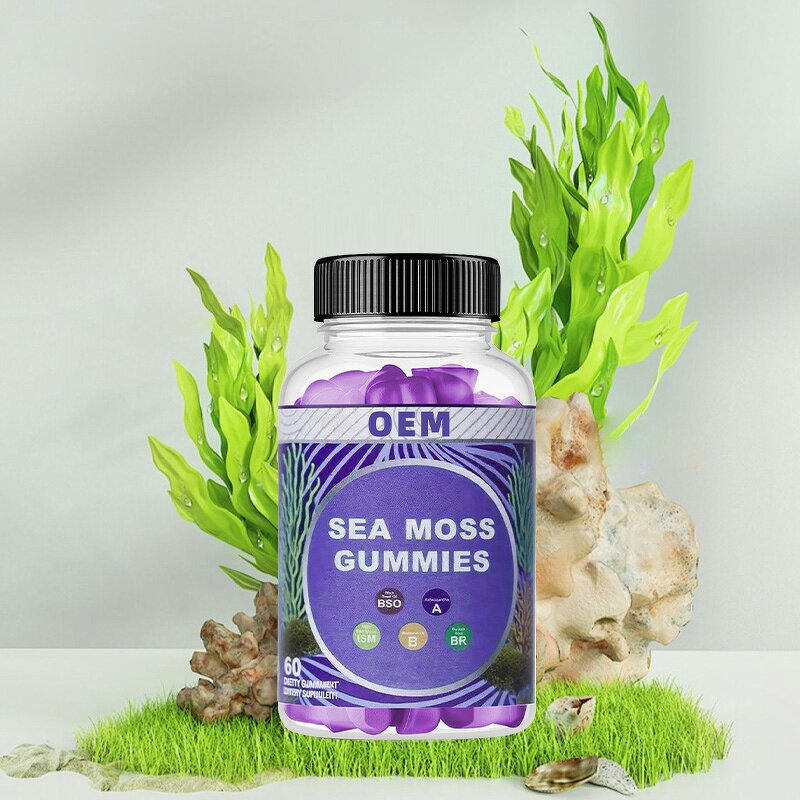 Vegan Seaweed Gummies Manufacturer - Halal Certified for Thyroid Health & Detox