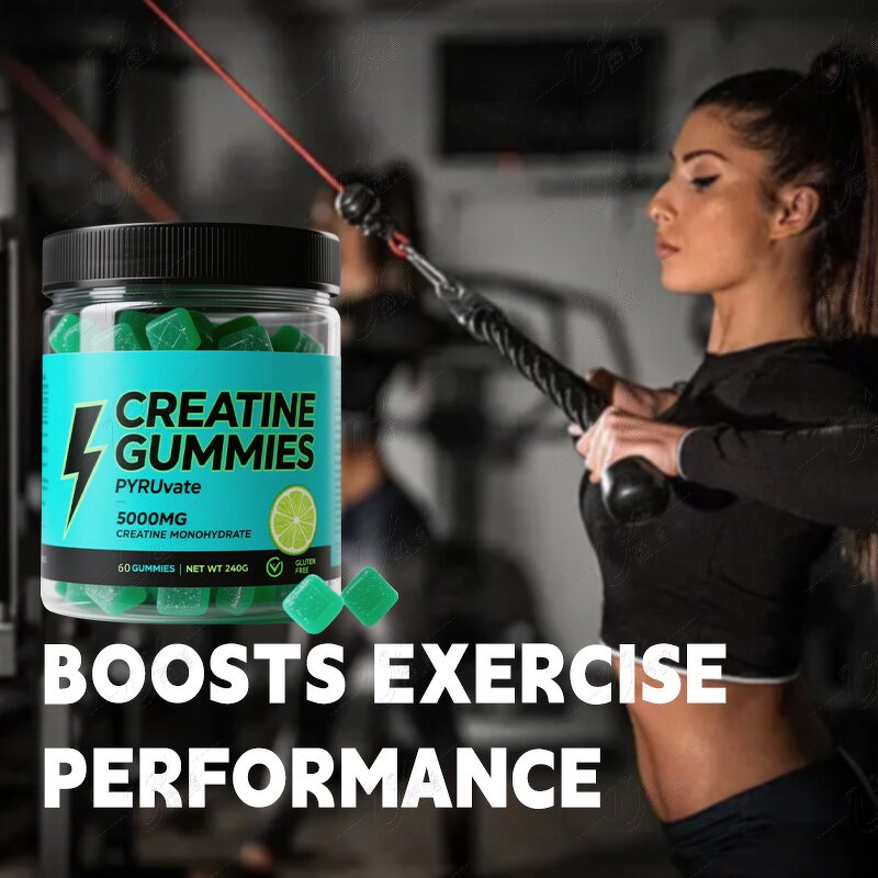Creatine Gummies Manufacturer - Custom OEM Formula for Gym Performance Support