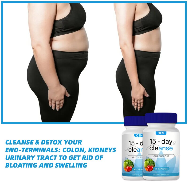 Natural Colon Detox Capsules Manufacturer - with Senna & Psyllium Husk for Gut Health Support