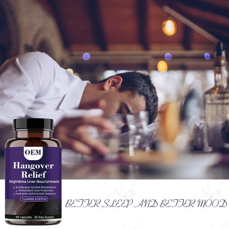 Hangover Recovery Capsules Manufacturer - Milk Thistle & Vitamin B Complex for Liver Detox