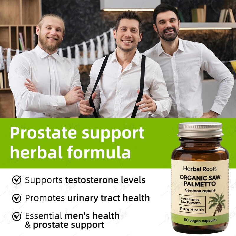 Custom Saw Palmetto Capsules Manufacturer - Prostate & Hormone Balance Supplement