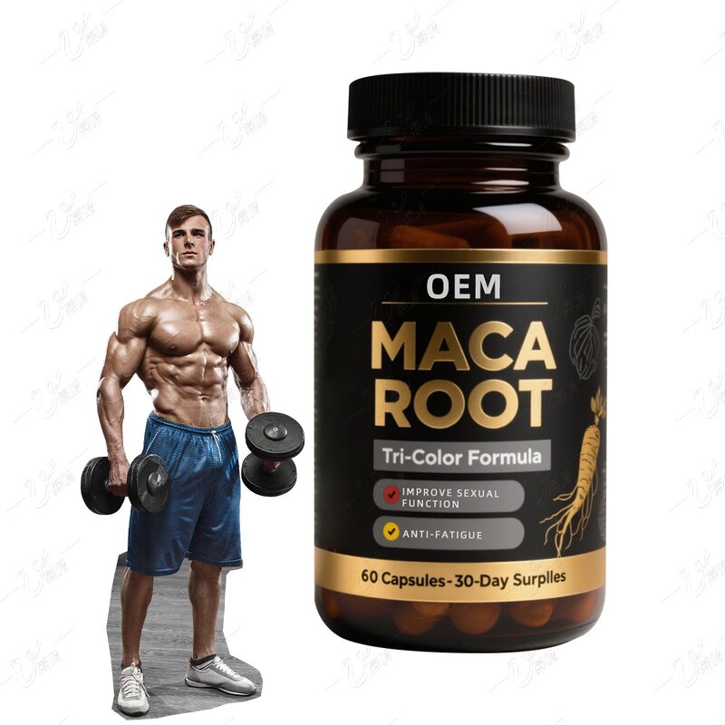 Maca Root Capsules Manufacturer - OEM for Men to Boost Vitality Stamina