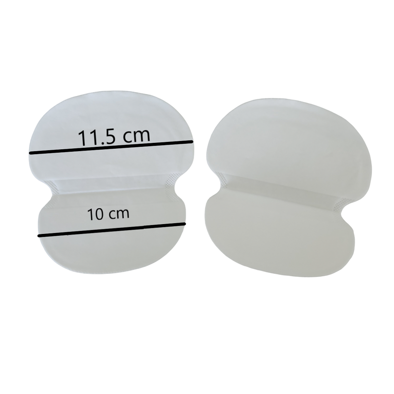 Disposable Armpit Sweat Pad Manufacturer - Non-woven Fabric & PE Film, 5ml Absorbency