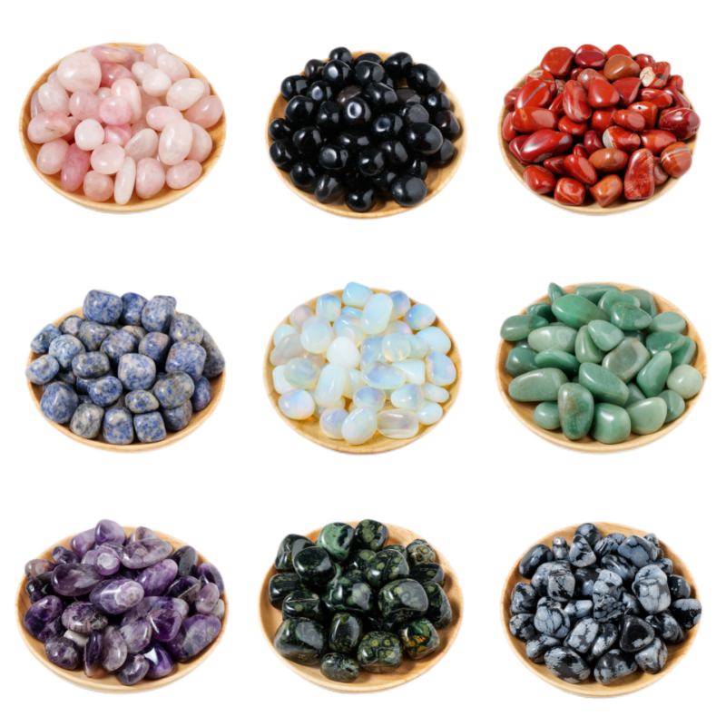 Tumbled Stones Manufacturer - 2-3cm Natural Gemstone Rose Quartz Multiple Materials Healing