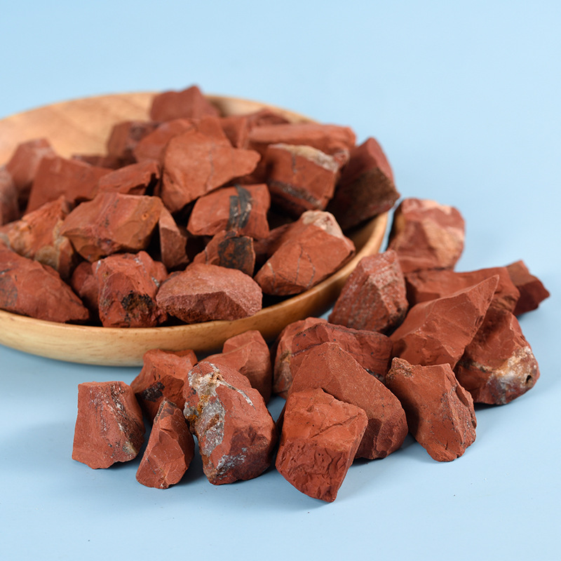 Raw Minerals Supplier - New Arrivals Natural Red Jasper Rough Stone Home Decoration