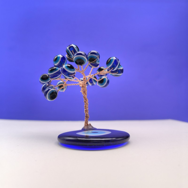 Evil Eye Tree Supplier - Devil's Eye Tree Handmade Ornament Turkish Blue Eye Tree
