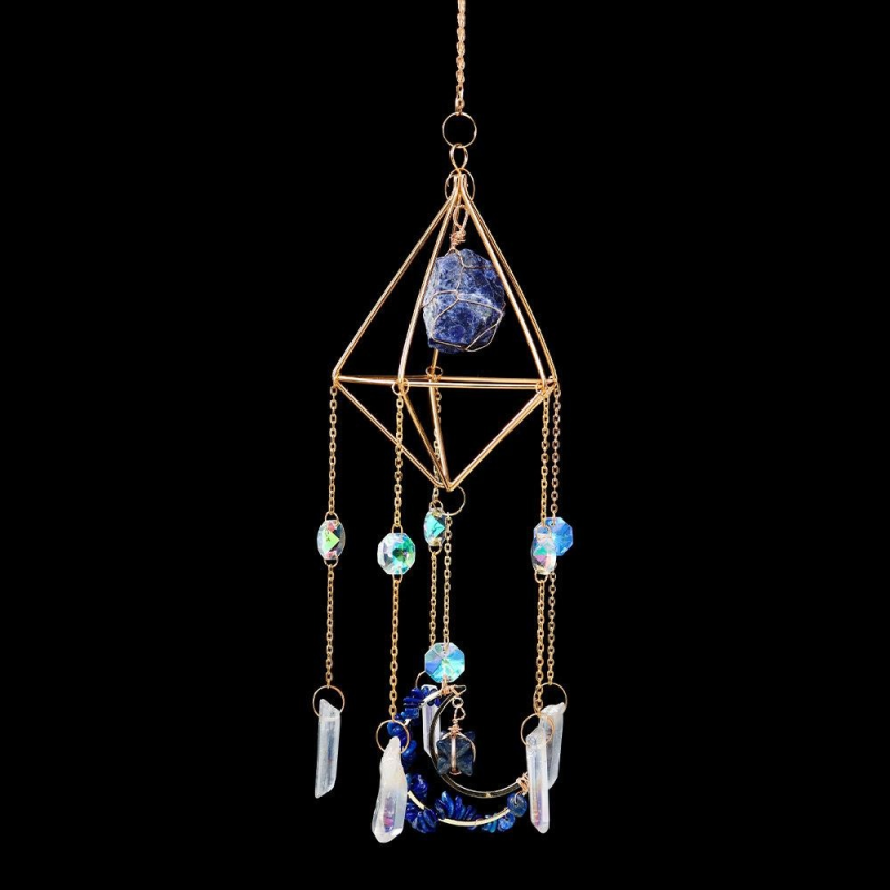 Handmade Wind Chime Manufacturer - Wholesale Gemstone Natural Crystal Hanging Sun Catcher