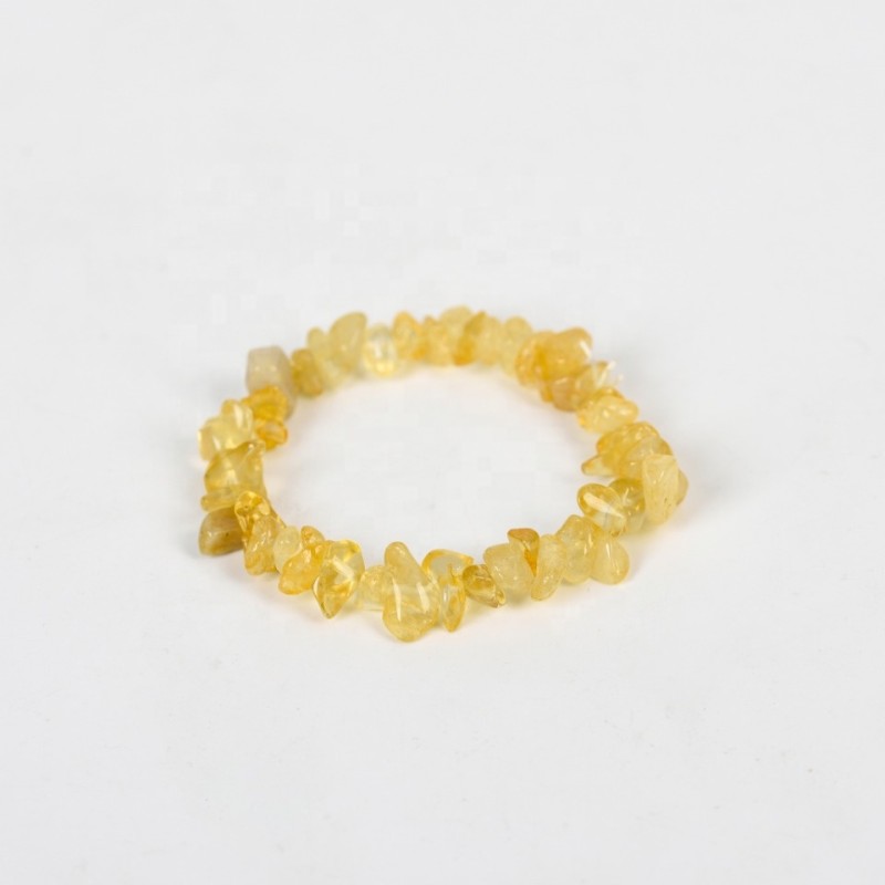 Adjustable Bracelet Manufacturer - Cheap Price Healing Mix Natural Crystal Chip Bracelets