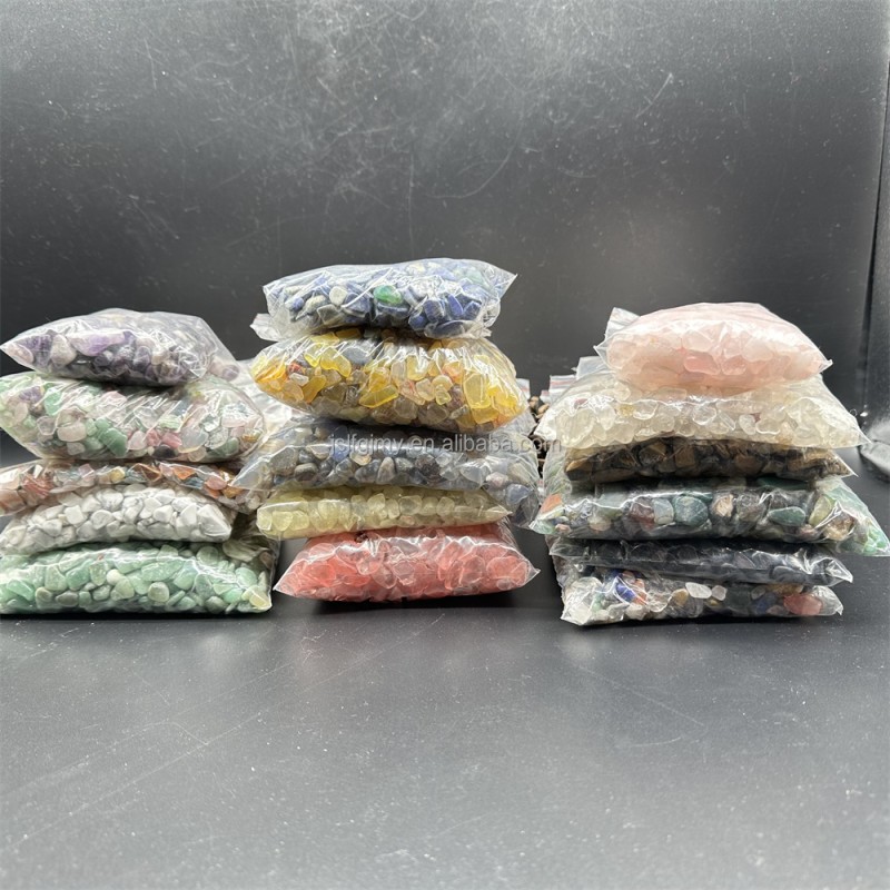 Healing Stones Supplier - Bulk Natural Rose Quartz Amethyst Crystal Chips Gem Gravel