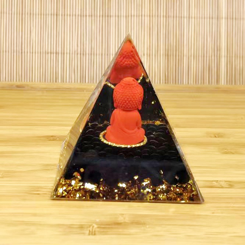 Meditation Pyramid Factory - High Quality Baby Buddha Crystal Carvings Resin Pyramid