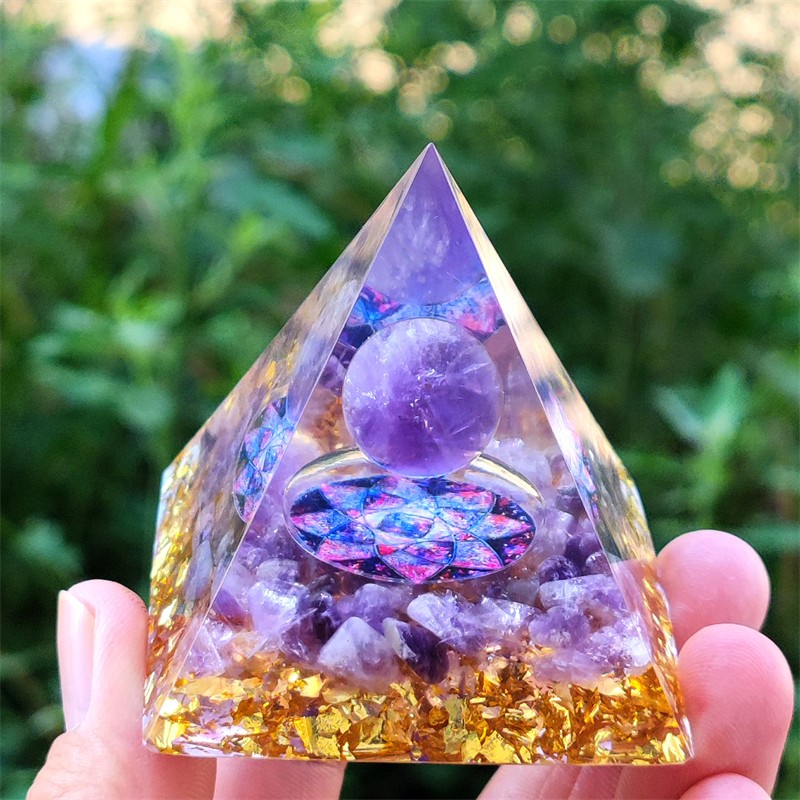 Crystal Crafts Manufacturer - Wholesale Handmade Orgonite Pyramid Spiritual Healing Crystals