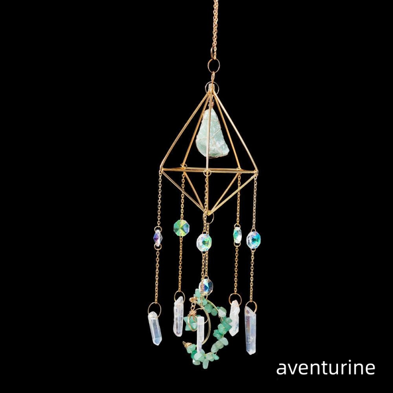Handmade Wind Chime Manufacturer - Wholesale Gemstone Natural Crystal Hanging Sun Catcher