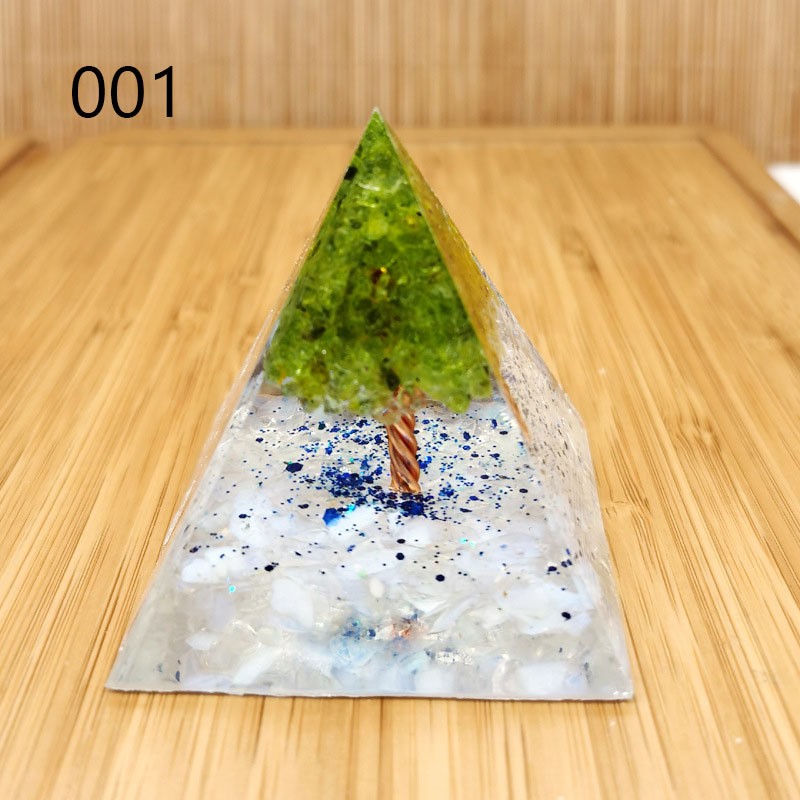 Energy Pyramid Manufacturer - Natural Crystal Tree of Life Energy Pyramid Healing Gem