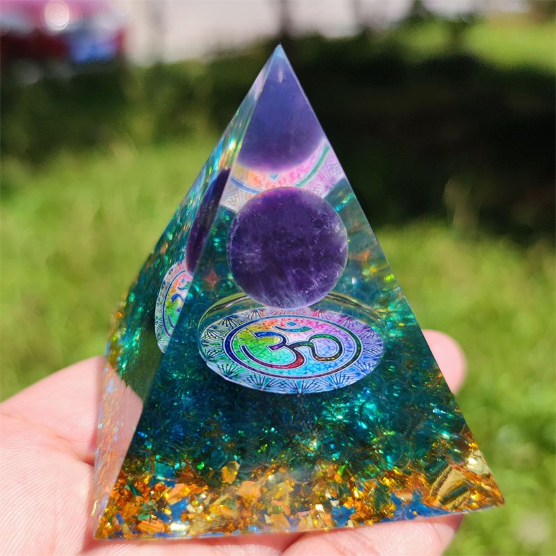Crystal Crafts Manufacturer - Wholesale Handmade Orgonite Pyramid Spiritual Healing Crystals
