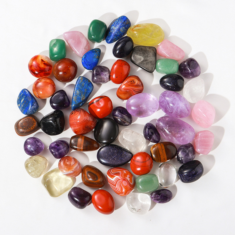 Tumbled Stones Manufacturer - 2-3cm Natural Gemstone Rose Quartz Multiple Materials Healing