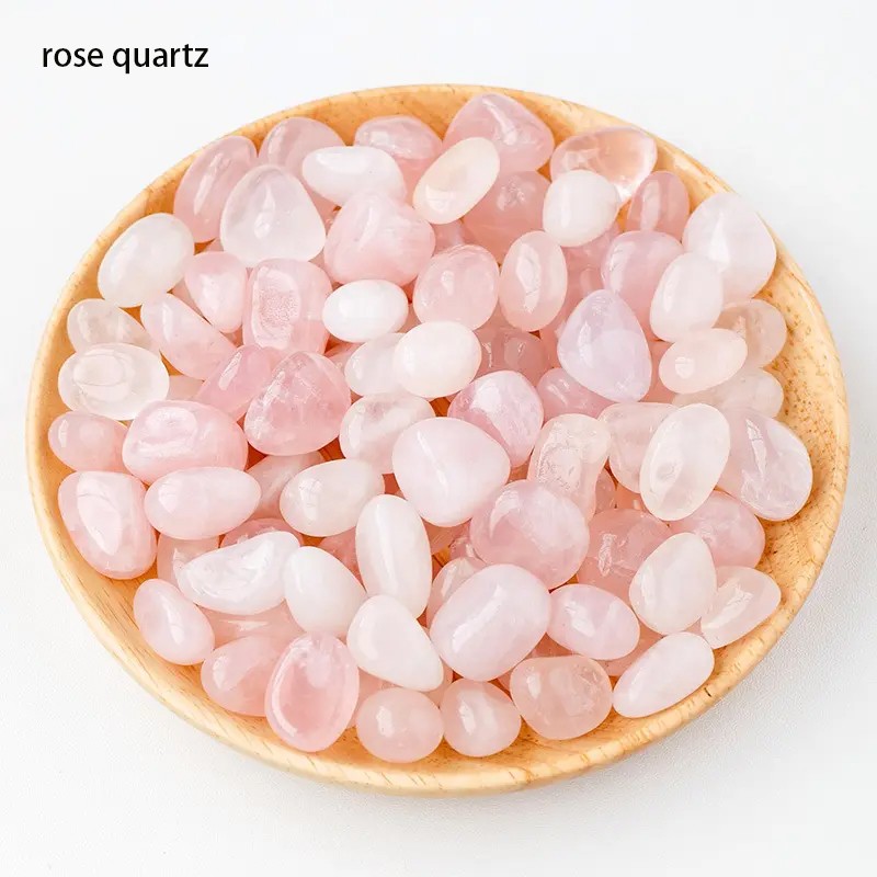 Tumbled Stone Supplier - 1.5-2cm Clear Quartz Amethyst Healing Stone Wholesale Bulk