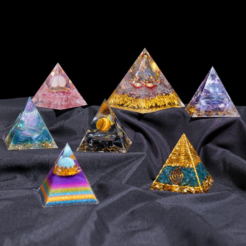 Meditation Pyramid Manufacturer - Hot Sale Healing Reiki Energy Generator Crystal Pyramid