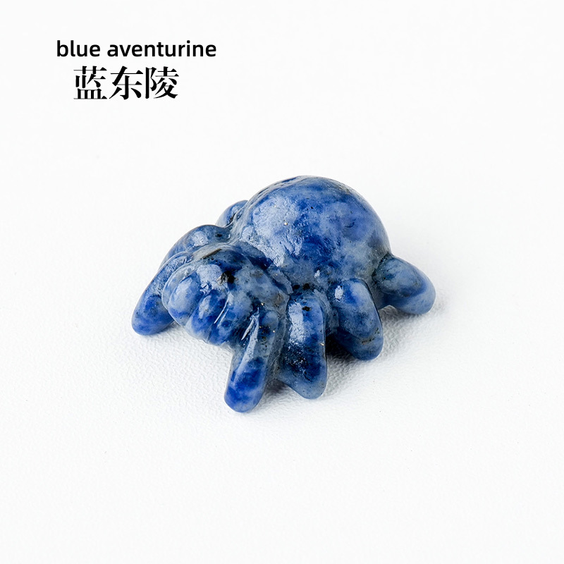 Animal Carving Manufacturer - New Arrivals Crystal Crafts Aventurine Labradorite Mini Spider