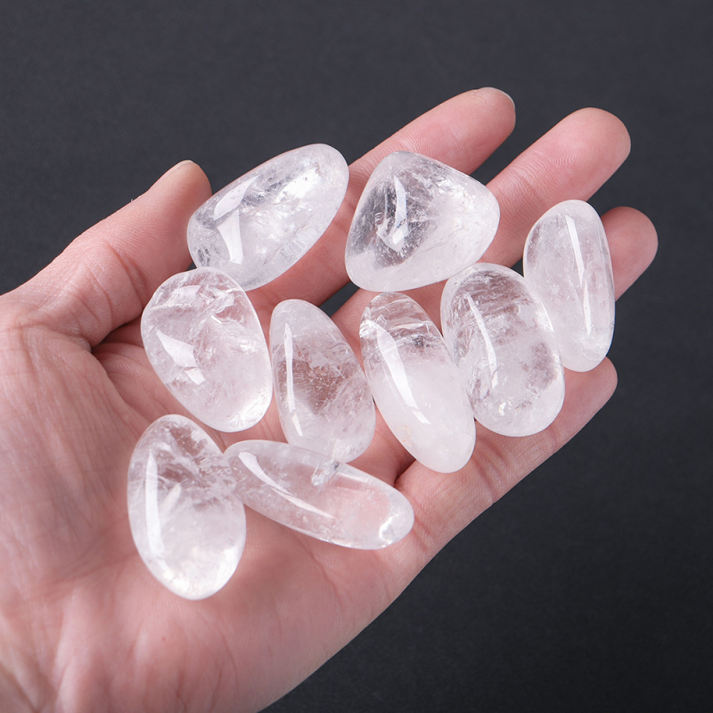 Quartz Stones Supplier - Wholesale Clear Quartz Tumbled Reiki Gemstone Healing Stone