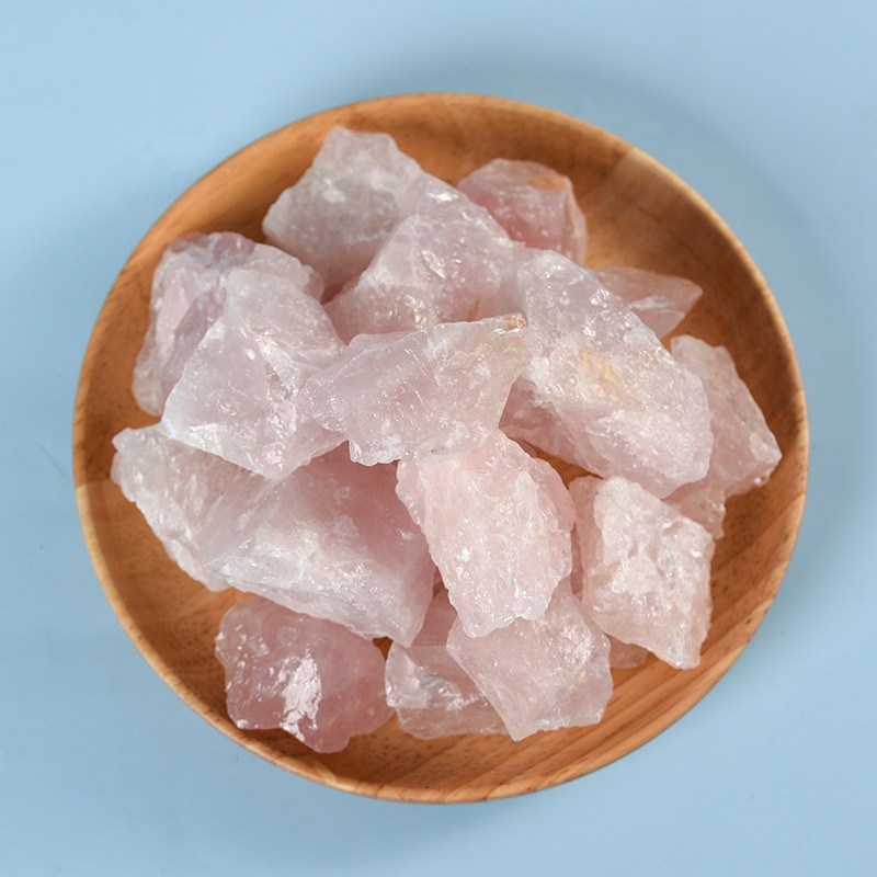 Raw Crystals Supplier - Hot Sale Natural Rose Quartz Amethyst Rock Crystal Raw Stone