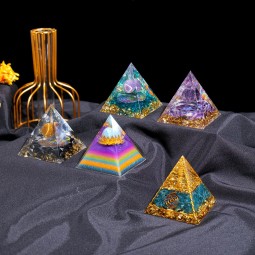 Meditation Pyramid Manufacturer - Hot Sale Healing Reiki Energy Generator Crystal Pyramid