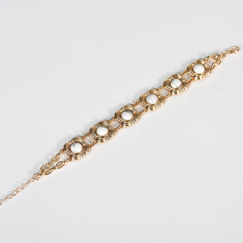 Crystal Bangle Factory - Women's Natural Rose Quartz Obsidian Crystal Bracelet Handcrafted